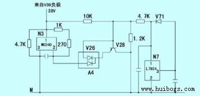 圖2 集成塊N3的相關(guān)電路